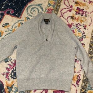 Crewcuts Light Gray Men's Zip-Up Sweater